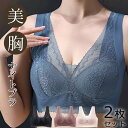【マラソンクーポン☆特価2998円!】ナイトブラブラジャー ノンワイヤー 大きいサイズ 小胸 40代 補正 ナイトブラジャー 単品 リラックスブラ カップ付き ...