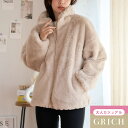 スタンドカラー ファー ジャケット ファーブルゾン レディース フェイクファー ブルゾン 秋冬 アウター ファーコート ハイネック ファージャケット ハーフ丈 ...