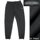 【SALEセール】ミチコロンドン 2024秋冬 裏暖 フリース スウェット ジョガーパンツ / MICHIKO LONDON KOSHINO メンズ イージーパ...
