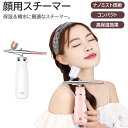 手持ち ナノスプレー フェイス スチーマー 美容 保湿 家庭用 ポータブル 水分補給 美容院専用 加湿器 スキンケア 衛生管理 乾燥対策 美肌 持ち運び便利 ヒ...
