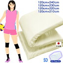 ロングサイズ 敷布団 セミダブル ロング 日本製 敷き布団 120cm × 210 220 230 240cm 大きなサイズ エアープレス フィット 固反発 三...