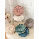 座布団 クッション 35cm 40cm フロアクッション 北欧 チェアパッド ソファー 椅子用 丸形 おしゃれ 和室 抱き枕 チェアクッション 床 車 オフィス...