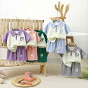 セットアップ キッズ ベビー服 ジャージ 上下セット スポーツ 子供服 女の子 男の子 tシャツ 半袖 ショートパンツ おしゃれ 可愛い 夏 トップス ボトムス...