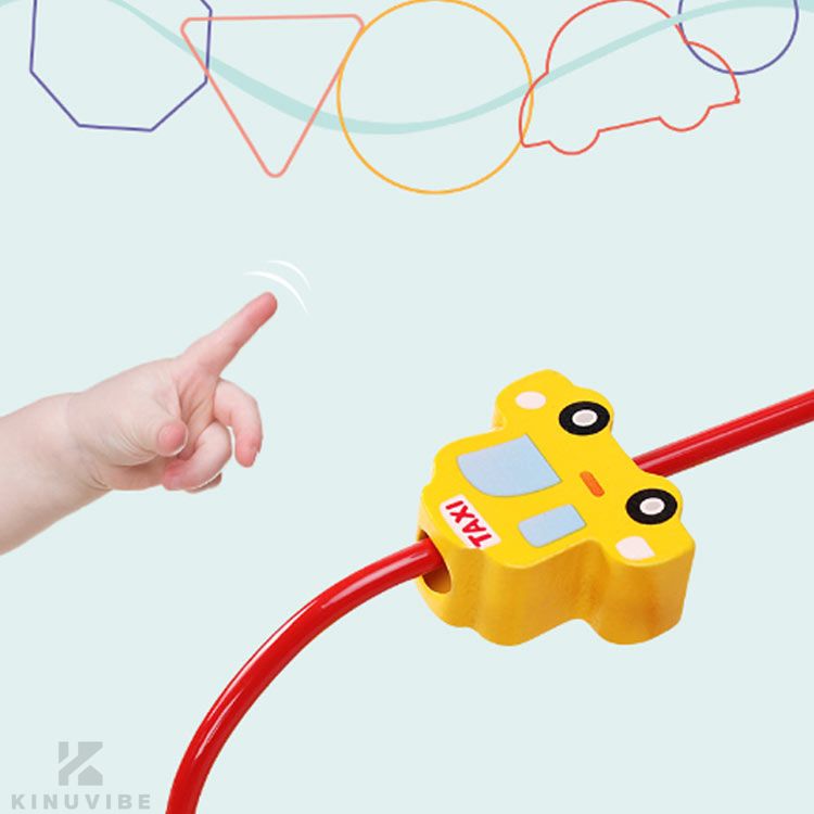 知育玩具 ビーズコースター 木のおもちゃ 木製 誕生日プレゼント 車 1歳 2歳 ベビー 幼児 赤ちゃん 出産祝い 子供 女の子 男の子 一歳 ビーズ 二歳 1歳半 オモチャ 子ども 木製玩具 赤ちゃん玩具 男 女 知育 お祝い 玩具 3