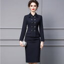 パーティドレス ♪セレブファッション スカートスーツ セットアップ 春新作 シーンを選ばず活躍しそう スマート見えの優秀アイテム 他と被らない 大人エレガント ...