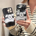 ＊iPhone7/8 X 12 11対応＊プードル ドッグ 犬 クリップ クリアiphoneケース【アイホンケースiPhoneケースアイフォンケース韓国ファッション 】fashoinistascloset】【ファッショニスタズクローゼット】/iphoneケース 7.8plusXSR MAX 11pro ブロッサム バブルス