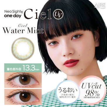 【送料無料】【YM】ネオサイトワンデーシエル UV Neosight 1day Ciel UV (1箱5枚入り / ワンデー/ UV / 度なし / 度あり / カラコン / カラーコンタクト / 小松菜奈 / ネオサイト / ネオサイトワンデー / ブラウン / グリーン / ピンク)