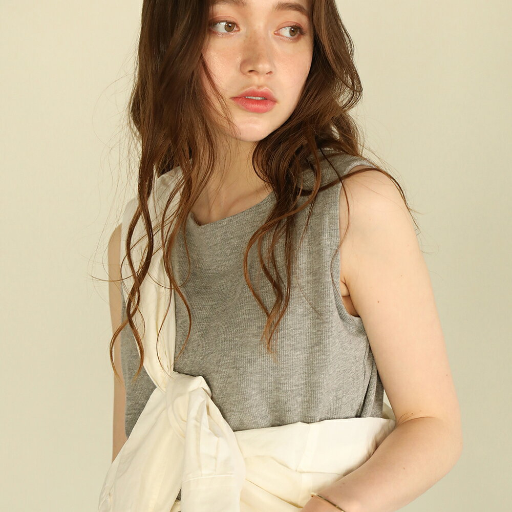 タンクトップ レディース ワッフル 大きいサイズ ノースリーブ ロング 無地 プチプラ ベーシック インナー キャミソール シンプル 肌着 下着 コットン M L LL 3L 4L タンク 色違い ブラック 黒 ホワイト 白 ネイビー グレー カーキ 春夏 オールシーズンのサムネイル