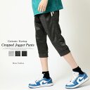 ジョガーパンツ メンズ クロップドパンツ カチオン染め 吸汗速乾 ストレッチ サイドライン イージーパンツ 七分丈 部屋着
