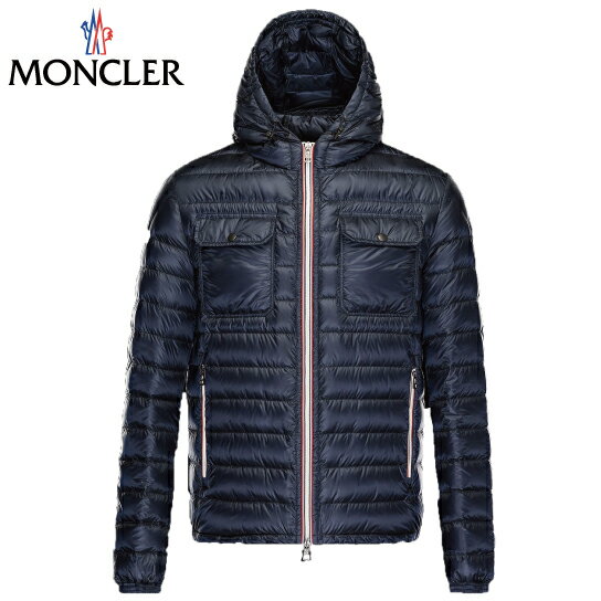 MONCLER モンクレール 2019年春夏 メンズ DOURET(ドーレット) ダークブルー ベージュ ジャケット ベスト ブルゾン ダウン 高級 アウター