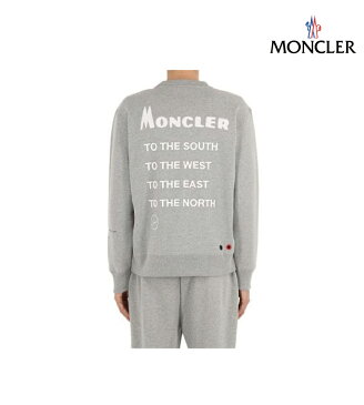 MONCLER モンクレール 7 MONCLER Genius コレクション コットン スウェットシャツ メンズ グレー 2018-2019年秋冬