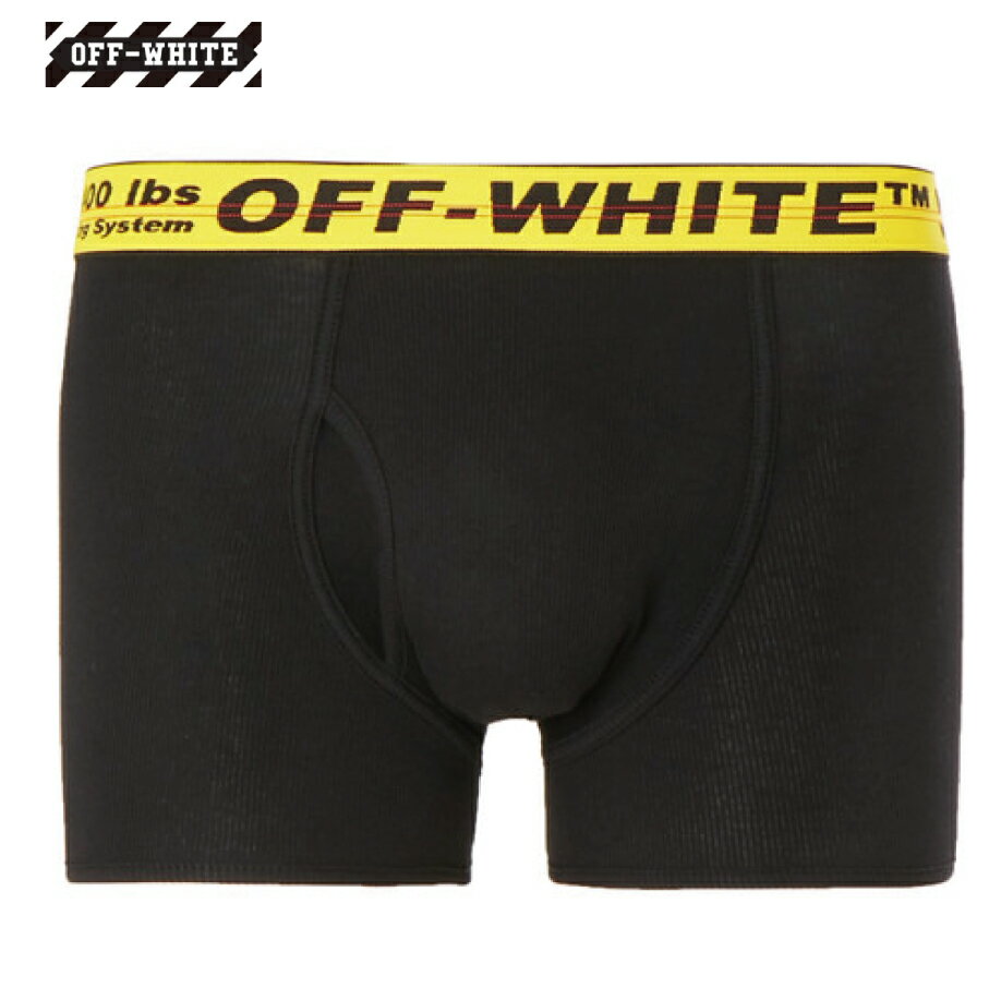 楽天fashionplateOff-White オフホワイト ブラック Stretch-Cotton Boxer Briefs 下着 ボクサー