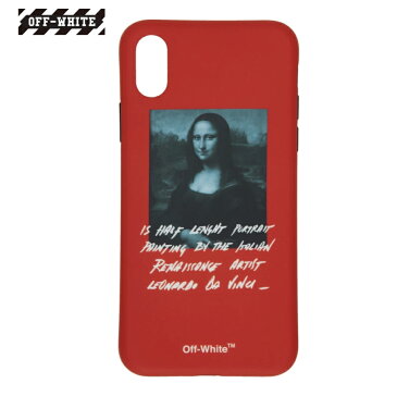 Off-White オフホワイト レッド モナリザ iPhone X ケース 191607F032009