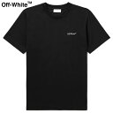 オフホワイト ジャージ メンズ OFF-WHITE Slim-Fit Logo-Print Cotton-Jersey T-Shirt Black 2023AW オフホワイト スリムフィット ロゴプリント コットンジャージー Tシャツ ブラック 2023年秋冬