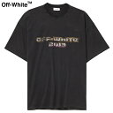 オフホワイト ジャージ メンズ OFF-WHITE Digit Bacchus Printed Cotton-Jersey T-Shirt Black 2023AW オフホワイト ディジット バッカス プリント コットンジャージー T シャツ ブラック 2023年秋冬