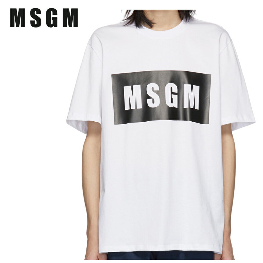 MSGM エムエスジーエム ホワイト ボ 