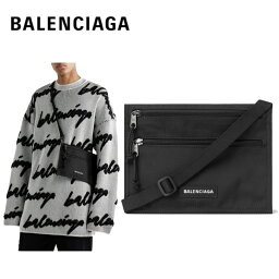 バレンシアガ ミニショルダーバッグ メンズ BALENCIAGA Explorer Messenger Bag Mens Black 2020AW バレンシアガ エクスプローラーメッセンジャーバッグ メンズ ブラック 2020-2021年秋冬