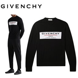 ジバンシィ GIVENCHY Logo-Intarsia Merino Wool Sweater 2020AW ジバンシー ロゴ インターシャ メリノ ウール セーター メンズ 2020年秋冬