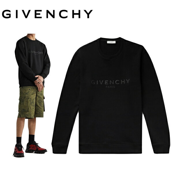 GIVENCHY Logo-Appliqued Loopback Cotton-Jersey Sweatshirt 2020AW WoV[ S AbvP [vobN Rbg W[W[ XEFbgVc Y 2020NH~