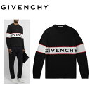 ジバンシィ GIVENCHY Logo-Intarsia Wool Sweater Mens Black 2020AW ジバンシー ロゴインターシャ ウールセーター メンズ ブラック 2020-2021年秋冬