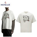 MONCLER T-shirt Mens Off white Top 2022AW モンクレール ティーシャツ メンズ オフホワイト トップス 2022年秋冬