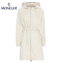 MONCLER Alfirk double-layered toggled hood raincoat beige 2023SS ダブル レイヤード トグルフード レインコート ベージュ 2023年春夏