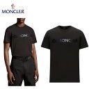 モンクレール トップス メンズ MONCLER Logo t-shirt Mens Black Top 2023SS モンクレール ロゴ Tシャツ メンズ ブラック トップス 2023年春夏