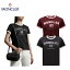 2colorsMONCLER American campuses Logo t-shirt Bordeaux,Black 2023SS ѥ T ܥɡ,֥å 2023ǯղ