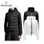2colorsMONCLER Quilted zipped hoodie Optical White,Black 2023AW ƥ󥰥åץѡ ץƥ ۥ磻 ֥å 2023ǯ