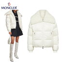 MONCLER Murray faux shearling-trimmed jacket White 2023AW マレー フェイクムートン トリム ジャケット ホワイト 2023年秋冬