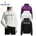 海外限定・日本未入荷カラー【3colors】MONCLER Embroidered logo hoodie Ladies 2023AW モンクレール 刺繍ロゴ スウェットフーディー 3カラー レディース 2023年秋冬