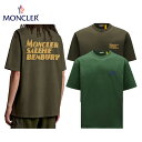 y2colorszMoncler x Salehe Bembury Chest and back Logo T-shirt Olive Green,Dark Green 2023AW N[ x Tw xo[ `FXg&obNSTVc 2023NH~