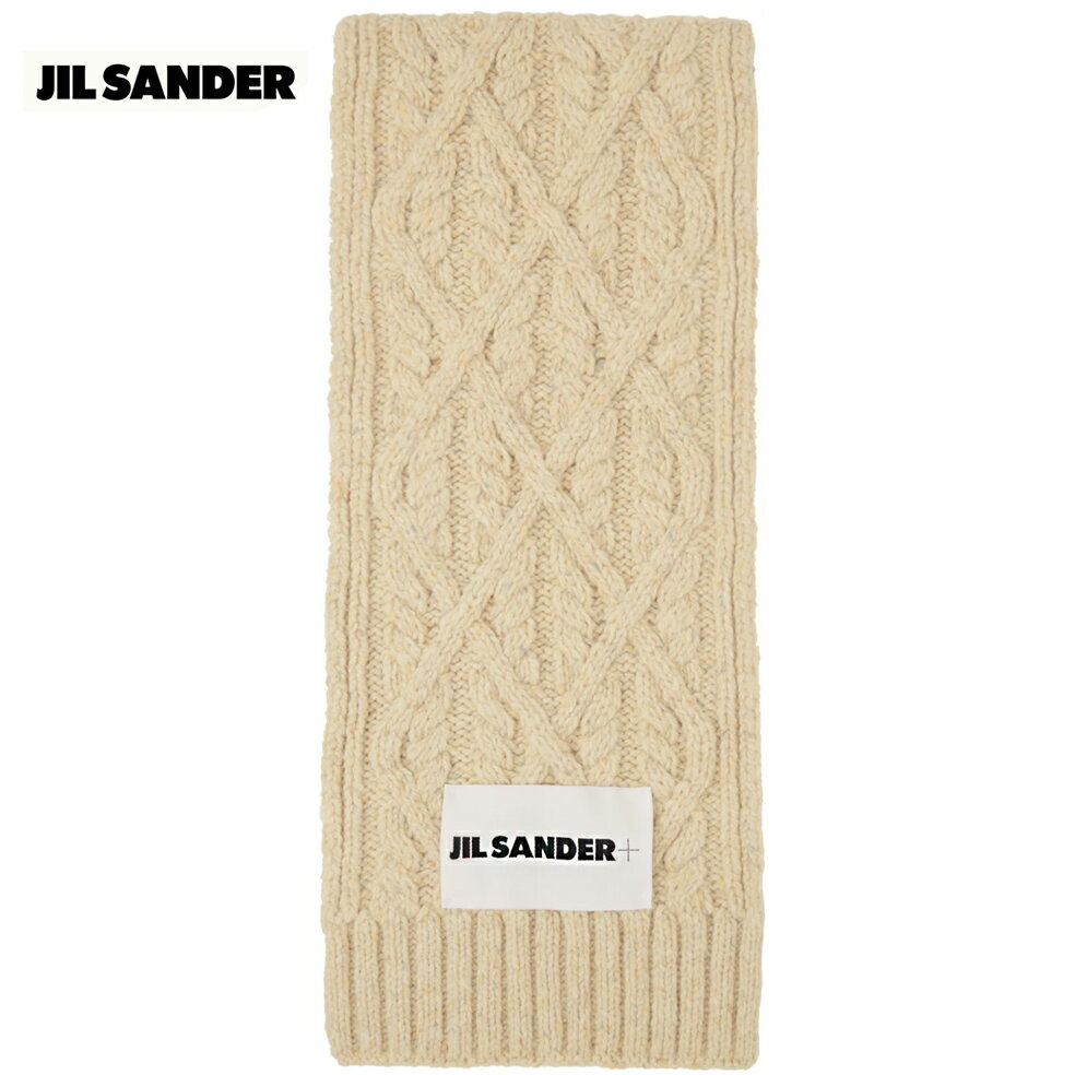 JIL SANDER Donegal Scarf Natural 2023AW ドニゴール スカーフ ナチュラル 2023年秋冬