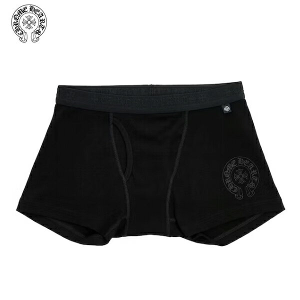 Chrome Hearts Boxer Brief Shorts Black/Blackク