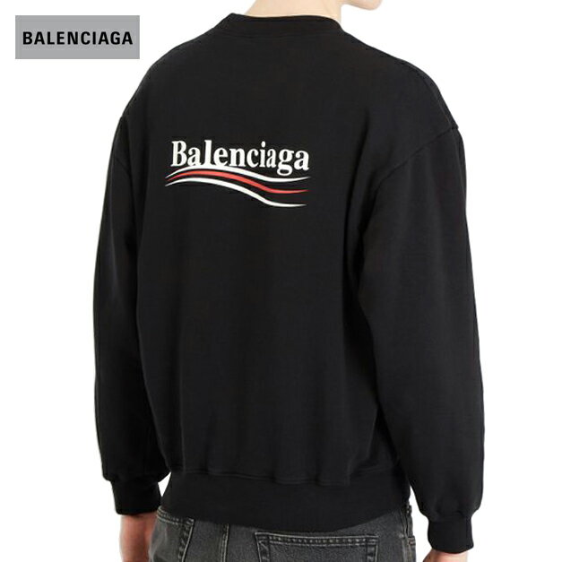 BALENCIAGA Х󥷥 2021ǯSS Logo-print cotton-blend sweatshirt Featuring Demna Gvasalia ֥å