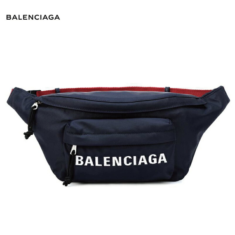 BALENCIAGA バレンシアガ Wheel belt bag バッグ ネイビー 2018-2019年秋冬