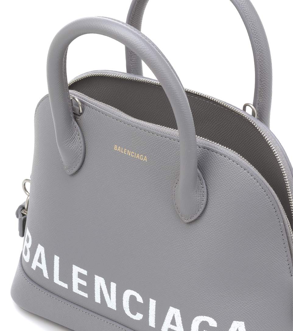 BALENCIAGA バレンシアガ Ville S leather tote バッグ グレー 2018-2019年秋冬