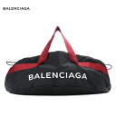 BALENCIAGA バレンシアガ Embroidered canvas bag バッグ ブラック 2018-2019年秋冬