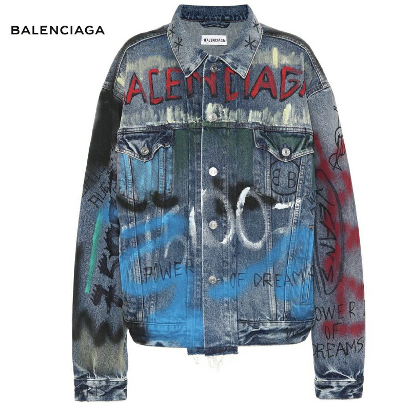 BALENCIAGA バレンシアガ Like a Man Logo denim jacket ジャケット トップス 2018-2019年秋冬