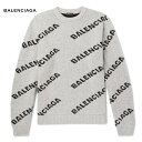 BALENCIAGA バレンシアガ Logo-Intarsia Knitted Sweater ニット セーター トップス 2018-2019年秋冬