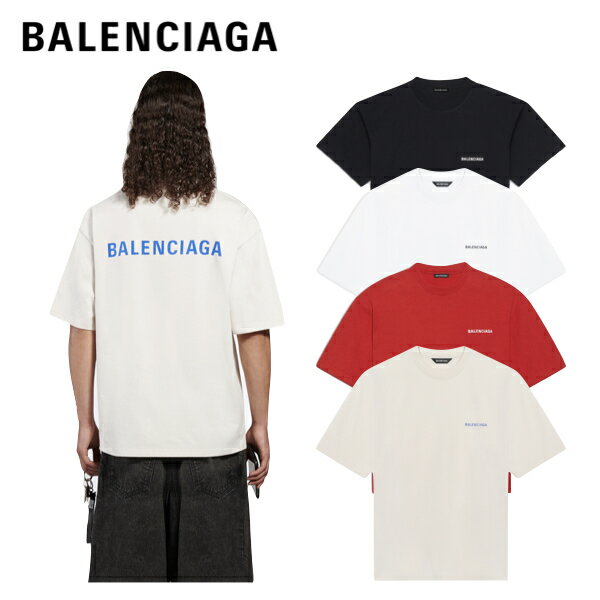 【4colors】 BALENCIAGA Logo T-shirt 2021SS バ