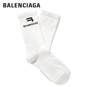 BALENCIAGA Glow-In-The-Dark Logo-Intarsia Cotton-Blend Socks Mens 2021SS バレンシアガ コットン ブレンド ソックス メンズ 2021年春夏