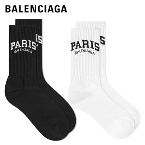 【2colors】BALENCIAGA Paris logo Socks Underwear 2022SS バレンシアガ パリ ロゴ ソックス 2カラー アンダーウェア 2022年春夏