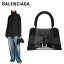 BALENCIAGA Hourglass Small denim crossbody bag Black 2023SS アワーグラス スモール デニム クロスボディーバッグ ブラック 2023年春夏