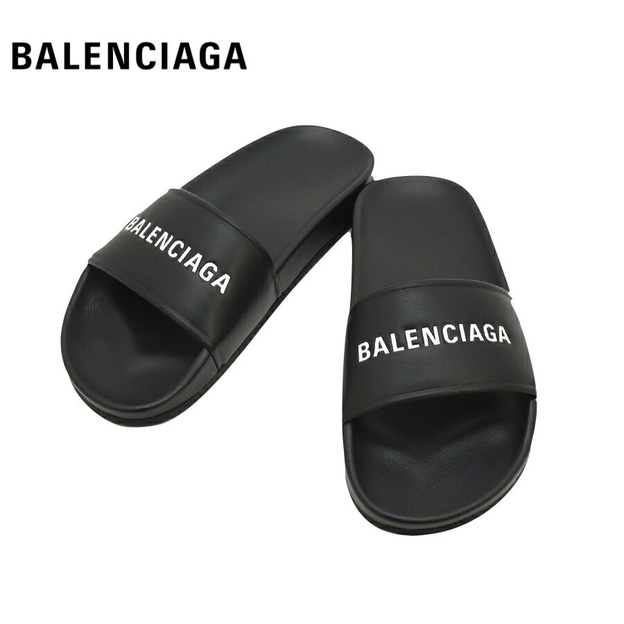 BALENCIAGA バレンシアガ シャワーサンダル ブラック/ホワイト