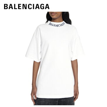 BALENCIAGA logo cotton jersey sleeved t-shirt white2021SS バレンシアガ ロゴ コットン ジャージ Tシャツ トップス ホワイト 2021年春夏
