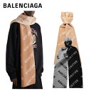 y2colorszBALENCIAGA reversible logo jacquard wool scarf 2021AW oVAK@o[Vu 2WAY S E[ }t[ x[W ubN 2021NH~