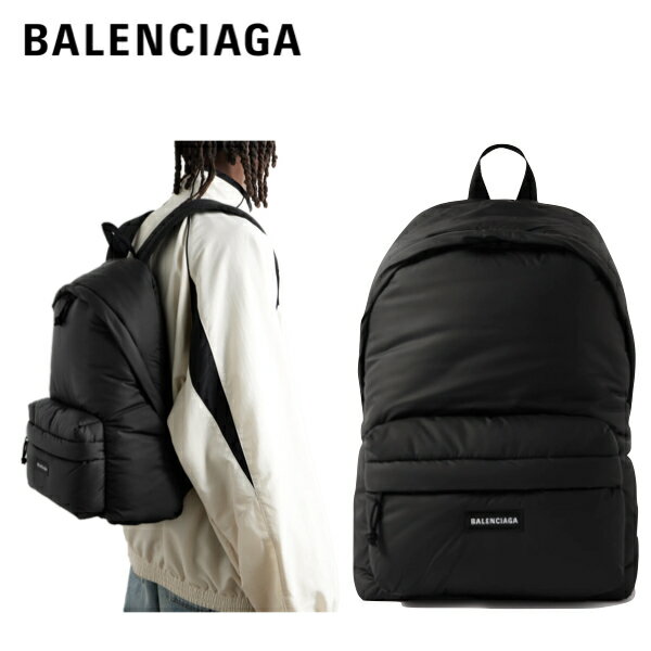 BALENCIAGA Explorer Padded Nylon Backpack Black 2023AW バレンシアガ エクスプローラー パッド ナイロンバックパック ブラック 2023年秋冬