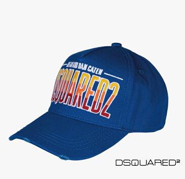 Dsquared2 ディースクエアード CAP キャップ ブルー 2015年春夏新作