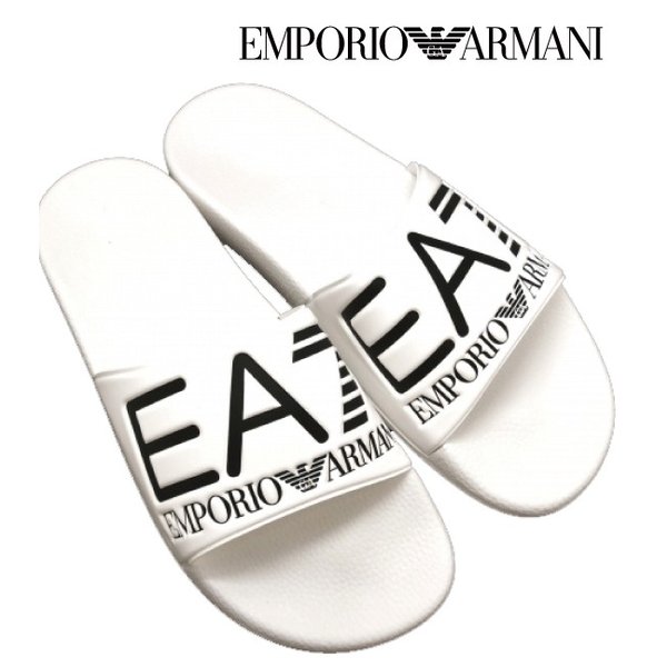 EMPORIO ARMANI EA7 Sandals White Mens 2020SS エンポリオアルマーニ サンダル ホワイト メンズ 2020年春夏
